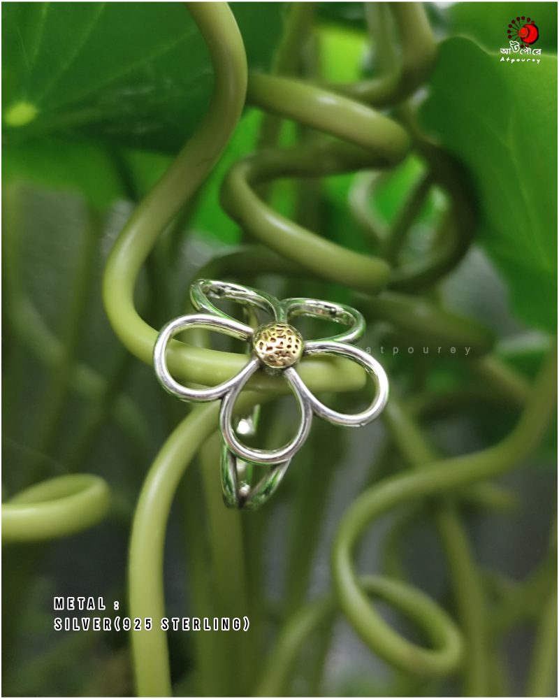 Style with Silver Rings Flower - Image 5